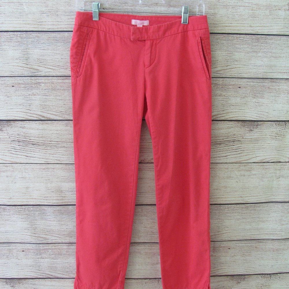 Lilly Pulitzer Pink Cropped pants